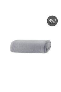 Olenna Wellsoft Tv Battaniyesi 140x190 - Açık Gri ürün fotoğrafı