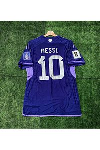 Arjantin 2022 Dünya Kupası Lionel Messi Deplasman Forması ürün fotoğrafı