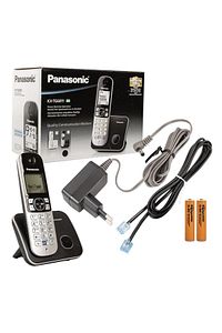 PANASONIC KX-TG6811 DECT SİYAH TELSİZ TELEFON (4375) ürün fotoğrafı