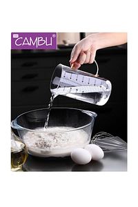 Comprox 700 ml French Press Borosilikat Ateşe Dayanıklı Cam 3 Ü 1 Arada ürün fotoğrafı