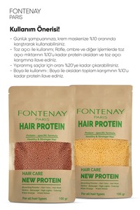 Hair Protein / Saç Bakım Proteini -Saç Açma&Boya Işleminde Yıpranmaya Karşı Özel Ürün 100gr ürün fotoğrafı