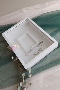 30x40 Cm Ledli Fotoğraf Bölümlü Tasarım Gül Kutusu Anı Çerçevesi! Ayna Çerçeve! ürün fotoğrafı