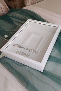 30x40 Cm Ledli Fotoğraf Bölümlü Tasarım Gül Kutusu Anı Çerçevesi! Ayna Çerçeve! ürün fotoğrafı