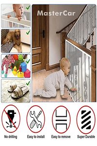 Beyaz Merdiven Balkon Güvenlik Filesi Güvenlik Kapısı Bebek Çocuk Ve Evcil Hayvan File ürün fotoğrafı