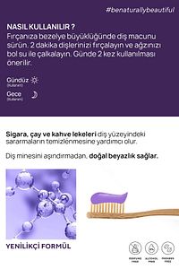 Mor Aktif Karbon Diş Beyazlatma Seti (Mor Karbon Diş Macunu 75 Gr + Mor Karbon Diş Tozu 50 Gr) ürün fotoğrafı