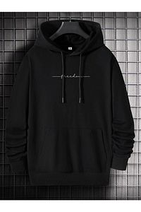 Kapşonlu Sweatshirt Fredom Baskılı ürün fotoğrafı
