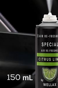 Koku Giderici Klima Bombası 150 Ml, Temizleyici Tazeleyici Citrus Lime Kokulu Dezenfektan Sprey ürün fotoğrafı