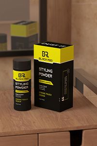 Black&red Saç Şekillendirici Toz Wax Pudra Güçlü Tutuş Ve Doğal Görünüm - Strong Touch Toz Wax - 20g ürün fotoğrafı
