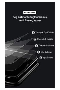 Huawei P20 Pro HD Baskılı Kılıf + MAT NANO Kırılmaz Ekran Koruyucu f (60) ürün fotoğrafı