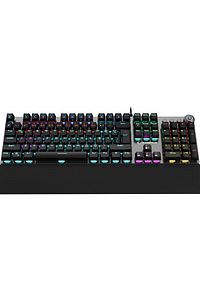Kb-r28 Blade Plus Siyah/gümüş Gökkuşağı Türkçe Kırmızı Switch Mekanik Klavye Gaming Oyuncu Klavyesi ürün fotoğrafı