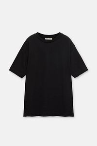 Basic kısa kollu oversize t-shirt ürün fotoğrafı