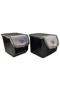 Coral 2'li Soğan Patates Saklama Kabı 12 Litre - Gri C320.037 ürün fotoğrafı