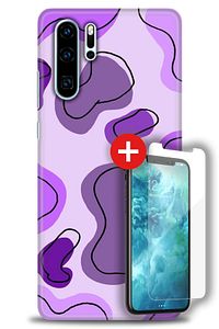 Huawei P30 Pro HD Baskılı Kılıf + MAT NANO Kırılmaz Ekran Koruyucu d (44) ürün fotoğrafı