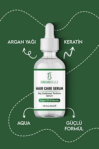 Hızlı Saç Uzatma Serumu, Argan Ve Keratin Özlü Dökülme Karşıtı Ve Besleyici 30 ml (ÖZEL FORMÜL) ürün fotoğrafı