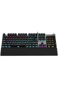 Kb-r28 Blade Plus Siyah/gümüş Gökkuşağı Türkçe Kırmızı Switch Mekanik Klavye Gaming Oyuncu Klavyesi ürün fotoğrafı