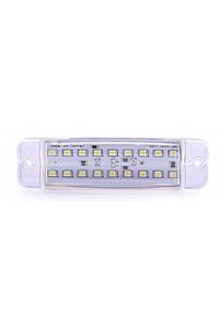 Çift Sıra Parmak Led Beyaz Renk 10cm 16 Led ürün fotoğrafı