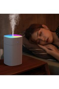H2O Humidifier 400 Ml Ulrasonik Hava Nemlendirici Buhar Makinesi Ve Aroma Difüzörü ürün fotoğrafı