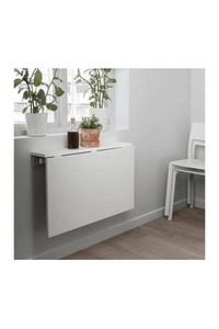 90 Cm X 60 Cm %100 Mdf Açılır Kapanır Duvara Monte Raf Masa-mutfak Masası ürün fotoğrafı