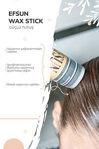 Hair Wax Stick 75gr, Saç Şekillendirici ürün fotoğrafı