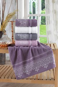 Damask 4'lü 50x90 Cm El&yüz Havlu Seti ürün fotoğrafı