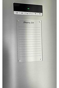 Mıknatıslı Alışveriş Eksik Listesi (SHOPPING LIST) (SİYAH UV BASKILI) ürün fotoğrafı
