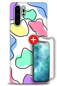 Huawei P30 Pro HD Baskılı Kılıf + MAT NANO Kırılmaz Ekran Koruyucu d (47) ürün fotoğrafı