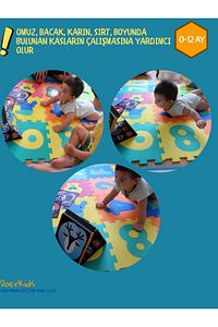 Tummy Time Bebek Aynası & Bebek Zeka Kartları ürün fotoğrafı