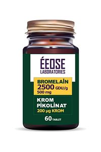 Bromelain 2500 Gdu/g Ve Krom Pikolinat - 60 Tablet ürün fotoğrafı