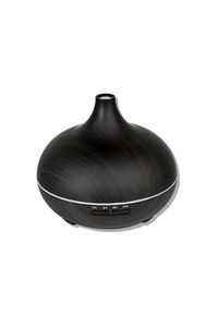 Siyah 7 Led Işıklı Aromatik Oda Kokusu Hava Nemlendirici 550 ml Koyu Kahve Aroma Difüzörü Ahuma ürün fotoğrafı
