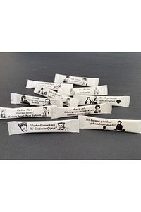 Stick Şeker (3 KG) Yeşilçam Replikli Nostalji Paketi 3 gr X 1000'li ürün fotoğrafı