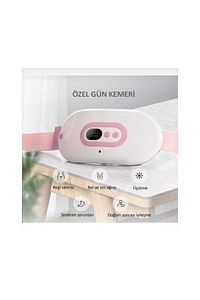 Regl Dönemi Ağrıları Ve Hamile Kadınlar Için Dijital Titreşimli Özel Gün Bel Kemeri ürün fotoğrafı