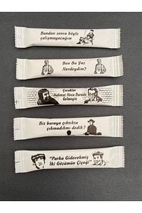 Stick Şeker (3 KG) Yeşilçam Replikli Nostalji Paketi 3 gr X 1000'li ürün fotoğrafı