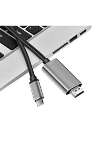 Ch-01 Type-c To 4k Ultra Full Hd Hdmı Usb-c Tak Çalıştır Görüntü Aktarım Kablosu-2m ürün fotoğrafı