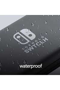 Switch Lite Taşıma Kılıfı Çanta Oyun Bölmeli Darbe Emici Sert Kapak Su Geçirmez Mavi ürün fotoğrafı