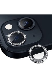 Iphone 15 / 15 Plus Ve 14 / 14 Plus Uyumlu Gece Yarısı Taşlı Kamera Lensi Koruyucu ürün fotoğrafı