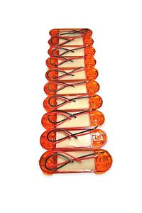 KOPYA - (10 Adet) Tombul Parmak Led Sarı 12v-24v ürün fotoğrafı
