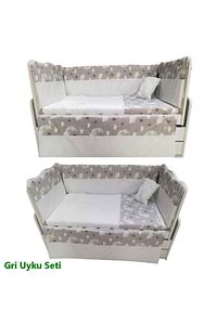 Live Bebek Odası Takımı Tam Set (Yatak Uykuseti Cibinlikseti Hediyeli) ürün fotoğrafı