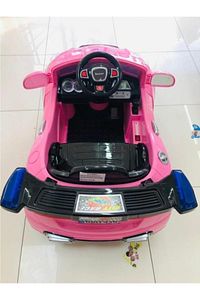 Audi Uzaktan Kumandalı 12v Akülü Araba Pembe ürün fotoğrafı