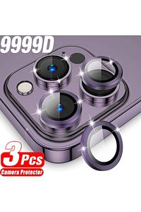 Iphone 14 Pro Max / 14 Pro Uyumlu Derin Mor Kamera Lensi Koruyucu ürün fotoğrafı