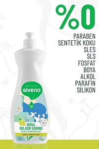 %100 Doğal Bulaşık Sabunu Bitkisel Elde Bulaşık Sabunu Nemlendirici Vegan 500 ml ürün fotoğrafı