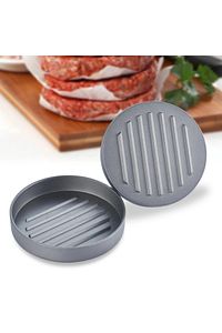 Hamburger Köfte Presi Pratik Köfte Yapma Aparatı Metal Kıyma Burger Press Şekillendirici Kalıp ürün fotoğrafı