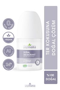 %100 Doğal Roll On Deodorant Alüminyumsuz - Kokusuz - Alkolsüz- Parfümsüz - Ter Kokusu Önleyici ürün fotoğrafı