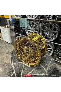 16" (inç) 4x100 BBS RS2 GOLD KROM Jant Modeli ürün fotoğrafı