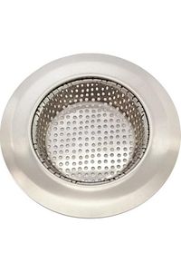 Paslanmaz Metal 2'li Yuvarlak Mutfak Lavabo Içi Gider Süzgeci, Banyo Evye Deliği Çöp Tıkacı ürün fotoğrafı