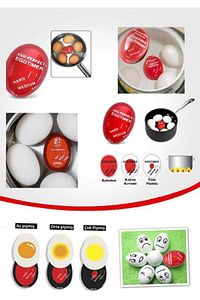 Dublör Yumurta Zamanlayıcı Egg Timer ürün fotoğrafı