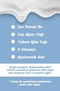 Yüz Temizleme Köpüğü 200 ml (Aplikatörlü) (Çay Ağacı Yağı /Tea Tree Oil) ürün fotoğrafı