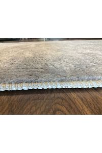 Puffy Kabartma Desenli Yıkanabilir Kaymaz Taban Salon Halısı Mutfak Koridor Halısı S52 ürün fotoğrafı