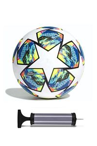 Champions League Tasarımı Dikişli Futbol Topu, 5 Numara + Pompa ürün fotoğrafı