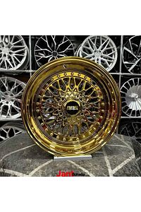 16" (inç) 4x100 BBS RS2 GOLD KROM Jant Modeli ürün fotoğrafı