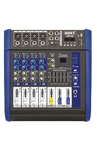 Mp-700 Power Mikser Amfi 2x350w 4 Kanal Dsp Efekt Eq Usb ürün fotoğrafı